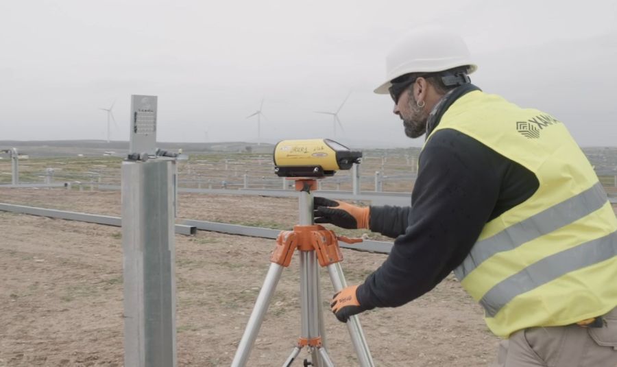 Montaje mecánico de plantas fotovoltaicas
